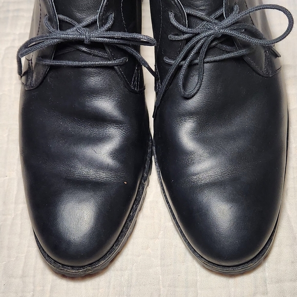 Cole Haan Black Leather Chukka Boots Men 8M Waterproof C09861 - Picture 9 of 10